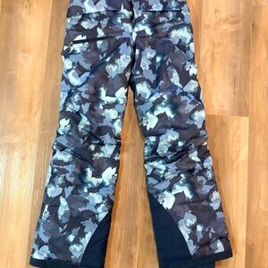 Patagonia Kids Blue Camouflage snowPants